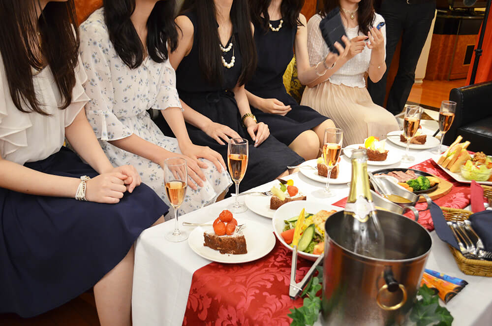 女子会パーティプラン(写真を拡大・新しいタブで開く)
